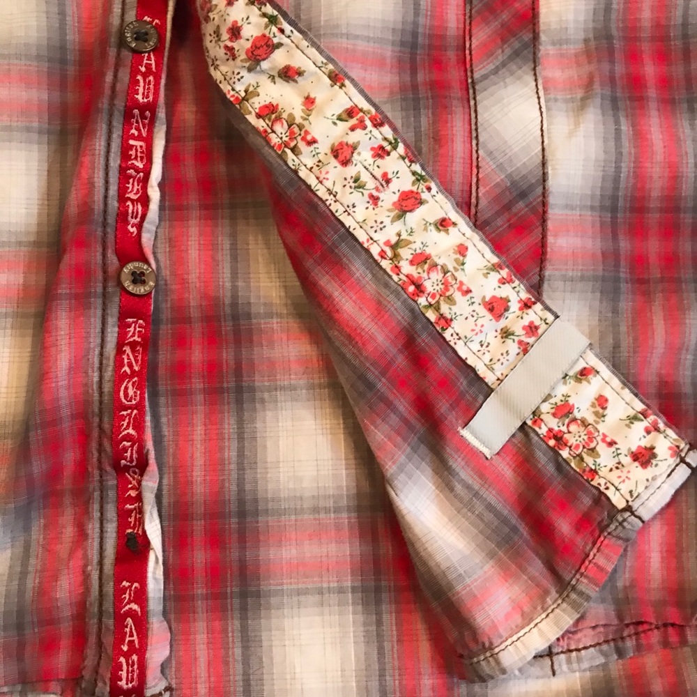 Men’s English laundry button down short sleeve
